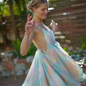 SELKIE CHALK EMPRESS DRESS NTW NEVER WORN